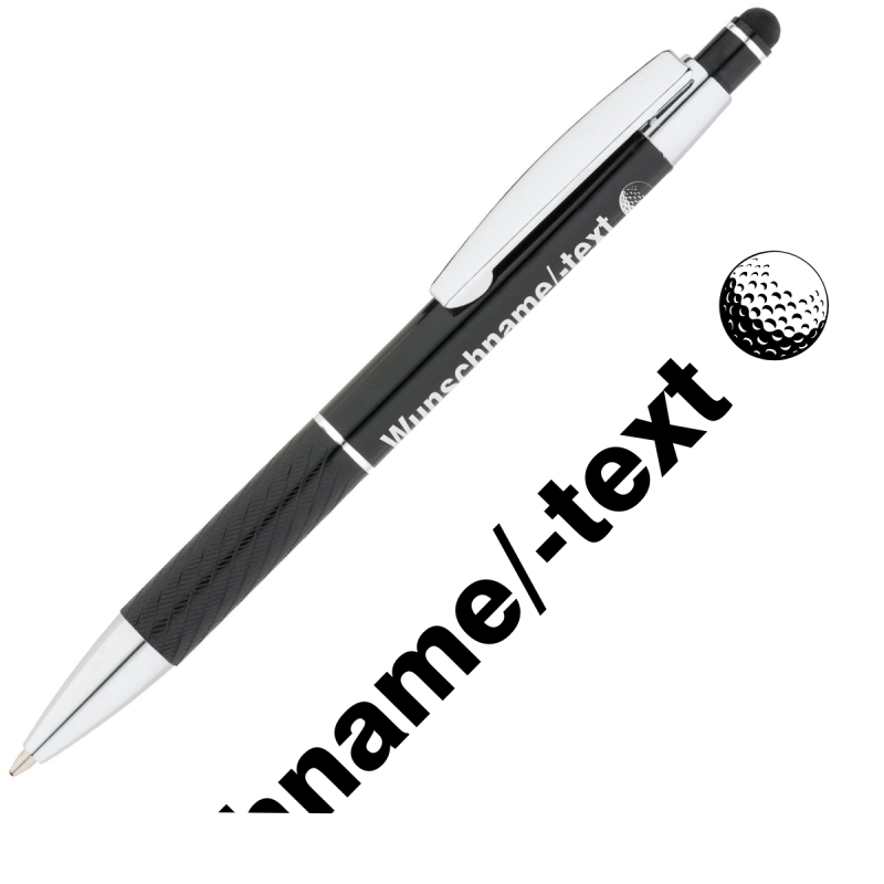 Kugelschreiber "Golf" graviert mit Wunschtext